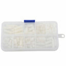 180PCS M3 Nylon White Hex M-F Spacers/ Screws/ Nuts Assorted Kit, Standoff, G7Y2