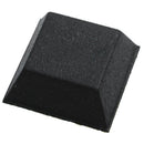 Rubber Furniture Table Leg Anti Slip Square Cushion Pad Mat 30pcs D5V5