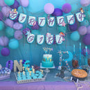 beautiful Mermaid theme Party banner Decorations Hanging Mermaid Birthday fa-OZ