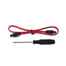 2 Slot M Key M.2 NGFF SSD To PCI-E X4 Adapter Converter Card W/ 7 Pin SATA Cable