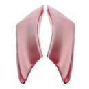 4pcs Red Car Front Bumper Lip Splitter Spoiler Plastic Easy Installation