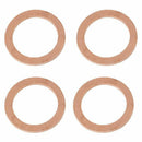 10mmx14mmx1.5mm Copper Crush Washer Flat Ring Gasket Fitting 20 Pcs M3E5