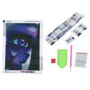 5D Diy Diamond Painting Butterfly Purple Eye Embroidery 100% Full Diamond C S7H7