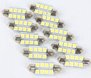 10X 5050 41mm 8SMD Car Interior Dome Festoon LED Light Bulbs Lamp DC12V Hot!A ME