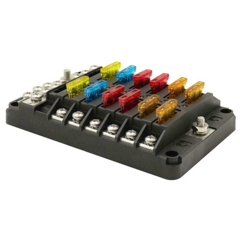 Storage Waterproof 12 Volt System Light Terminal Dc Pontoon Tackle  Kayak Anchor