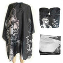 Black Hairdressing Cloth Haircut Hairdressing Barber Styling Hair Design H8F9