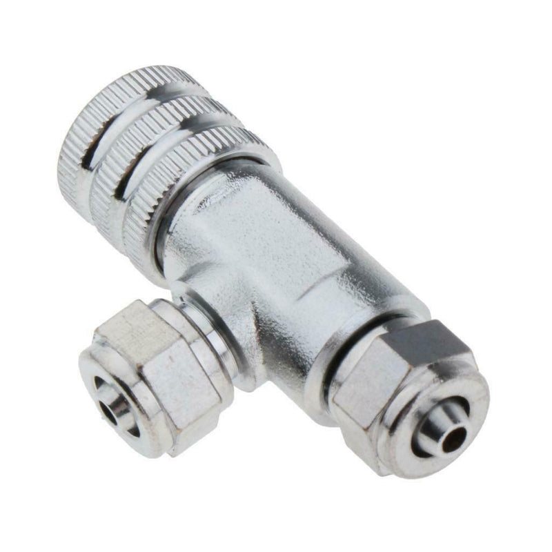 2 Pcs 2 Way Aquarium Plants Tank Dual Head CO2 Tube  Valve