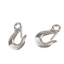 2x Lifting slip Hook W/ safety latch 1/4" Clevis Stainless Steel Handy Strap