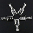 500pcs 6.3/4.8/2.8 Series Of Self-locking Bolt Spring Switch Plug Terminal VFH