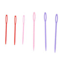 6 x 2 Sizes Stuff Threading Plastic Braiding Needle Q1G5