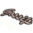25*11.8cm Sequin Gossip Iron-On Patch DIY Accessory Applique Clothes Patch 3C