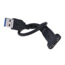 10Gbps 100W Type C USB Male to USB 3.0 Female OTG Adapter Converter Data Cable