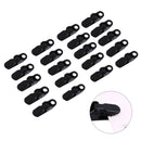 20 X Tarp Clamp Camping Alligator Fixed Clips Tent Outdoor Survival Tighten Tool