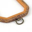 Practical Cross Stitch Machine Bamboo Frame Embroidery Hoop Ring Hand DIY N