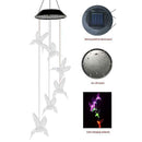 6LED Solar Lamp Outdoor Garden Landscape Yard Colorful Hanging Bells Light