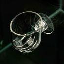 2x Aquarium Plant Holder Fish Tank Glass Plants Pot with Suction Cup Aquatic Cup