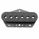 2 Pcs Black Plastic Single Coil Slug Bobbins Bridge Pickup Covers/Lid/Shell