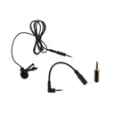 Omnidirectional Microphone with Right Angle Adapter Cable for PC Smartphone