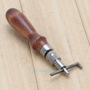 New Leather Edge Stitching Groover Gouge Crease Pricking Hand Craft DIY Tool Set