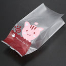 50Pcs Present For You DIY Cat Thank You Envelope West Point Cake Pop Bags G E1A4