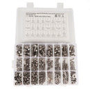 520 Pcs Stainless Steel Screws And Nuts M3 M4 M5 M6 Hex Socket Head Cap Scr
