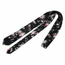 Classic Wedding Gifts Floral Print For Men Suit Neck Tie Cravat Cotton 1#