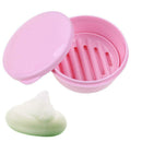 Travel Portable Round Soap Wash Shower Home Bathroom Box Holder Container