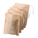 400x Empty Tea Filter Bags w/ Drawstring for Loose Tea Safe & Natural 7x5cm