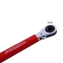 Ratchet Head Side Terminal Battery Wrench Auto Car Battery Torsion Spanner Tool