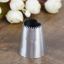 1PC Heart-shape Stainless Steel DIY Ice Piping Pastry Nozzles Cake Making ToF Hn