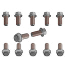 12Pcs Motorcycle Rear Brake Disc Screws Steel Bolt Rotor Cycling for 50cc-550cc