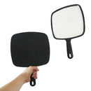 Portable Salon Barbers Hairdressers Handheld Mirror With Anti-Slip Handle