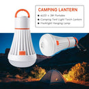 6 Led + 3W Portable Camping Tent Light Flashlight Lantern Flashlight Chande W4S7