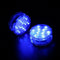 10 LED Lights RGB Submersible Waterproof Wedding Party Light Vase Base Flor L7R4