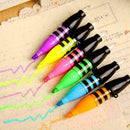 Fashion Cute Bee Highlighter Pen Mini Marker Pens Stationery School New Sup V0E6