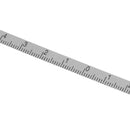 2pcs Aluminum Straight Ruler Machinist Engineer Ruler 65-0-65mm & 60-0-60mm
