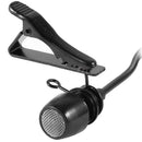 2Pcs Black Mic Lapel Tie Clip for Lavalier Sennheiser ME2 Replacement Accs O5Y1