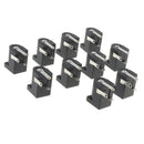 10x DC Power Supply socket Jack Female Outlet Charger 5.5 x 2.1mm