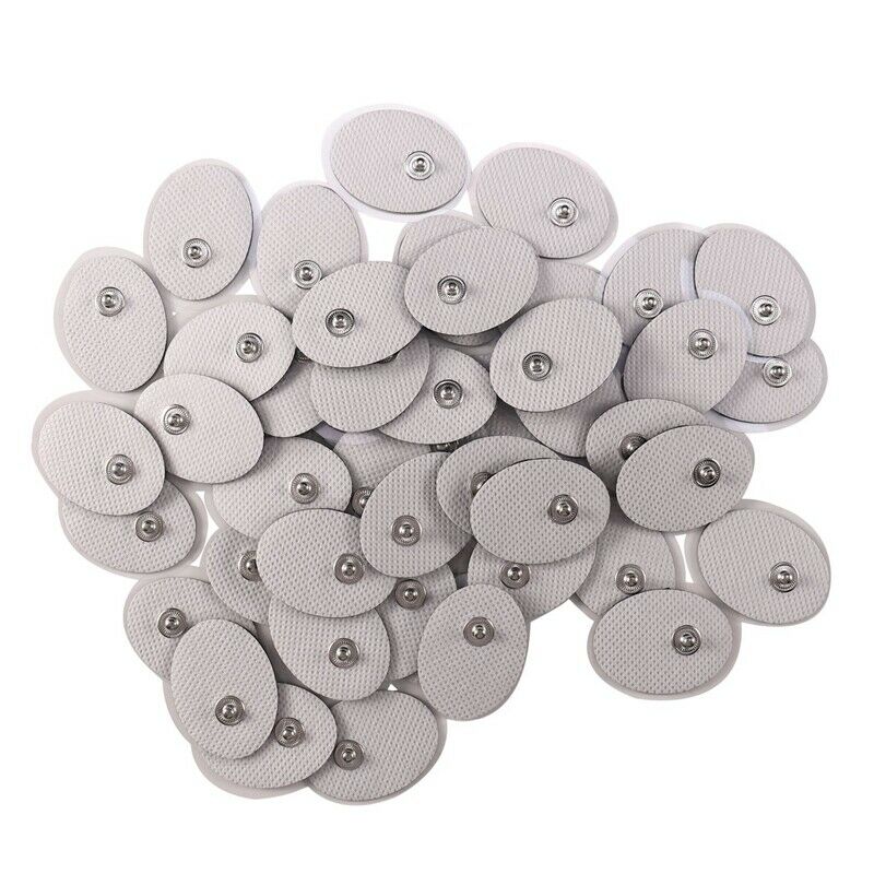 50Pcs 3x4cm Electrode Pads for TENS Non-Woven Self Adhesive Replacement ElecP7V3