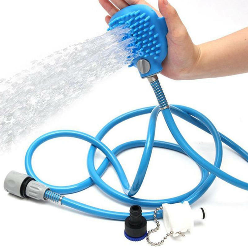 Bathing Shower Nozzle Multifunctional Cleaning Massager Brush Pet Bath Supplies