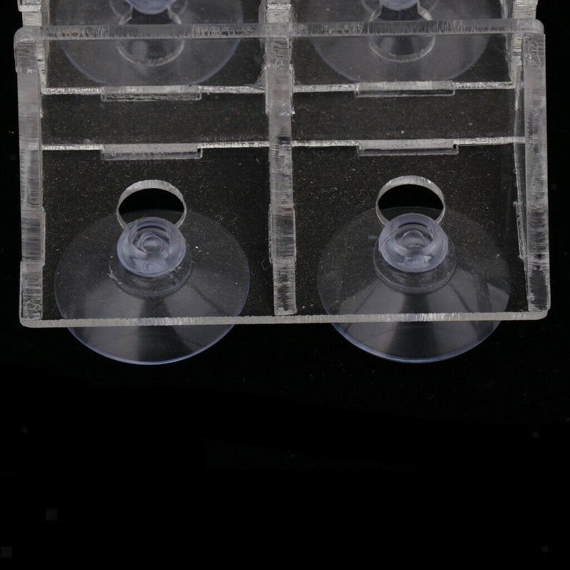 Acrylic Suction Cup Divider Holder For Aquarium
