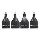 4pcs Flat Fan Nozzle Air Jet Blower Duster Dryer Drying 1/4 Bsp Spray Spreader