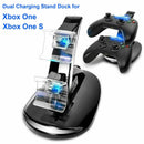 LED Dual Fast Charging Dock Station Charger For S Controller One X8C4