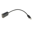 2 in 1 Type-C to 3.5mm jack Earphone Cable USB C Headphone Audio Adapter for