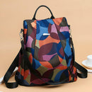 Women Anti-theft Waterproof Oxford Backpack Travel Rucksack Shoulder Tote Bags