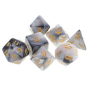42PCS Mixed 7-die Dice fit  DND RPG Party Games Supplies