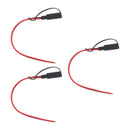3 Pieces Solar Battery SAE Plug DIY Extension Line Connector Cable 30cm New