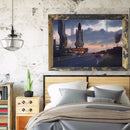 DIY Tech World Diamond Painting Full Round Drill Rhinestone Wall Picture
