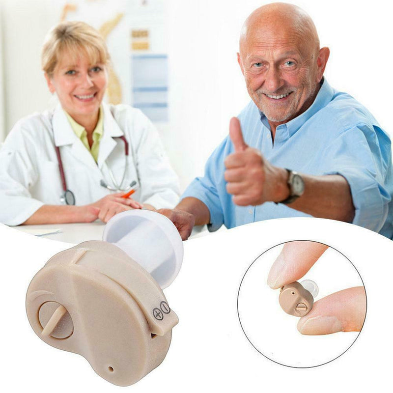 1PC Mini invisible Hearing Aid Digital Hearing Sound Voice Amplifier In-Ear NEW