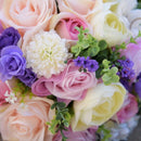 Roses Wedding Bouquet Bridesmaid Bouquet Bridal Bouquet Artificial Flowers  T4V5